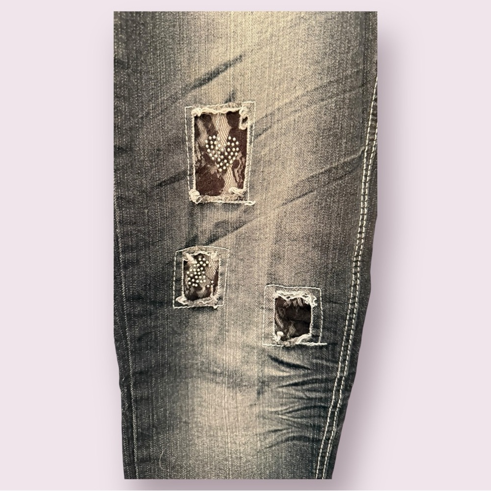 Raw Blue Women's Size 5/6 denim ripped jeans - Picture 7 of 12